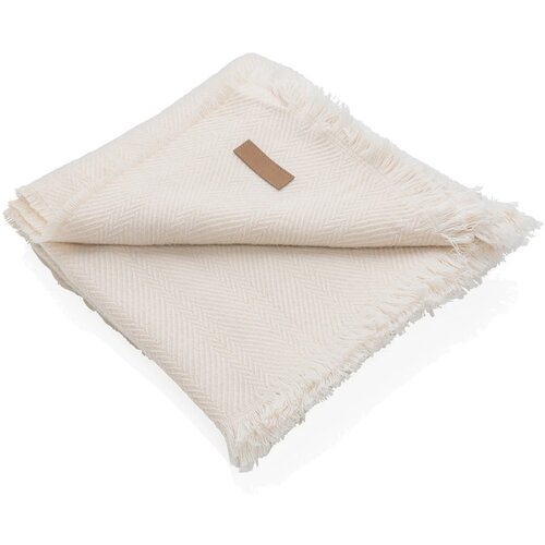 Ukiyo Aware™ Polylana®geweven deken 130x150cm gebroken wit