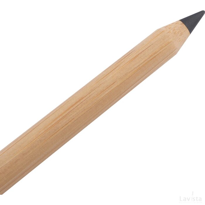 Potlood van bamboe beige