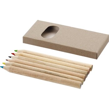 Artemaa 6-delige potlood kleurset Naturel