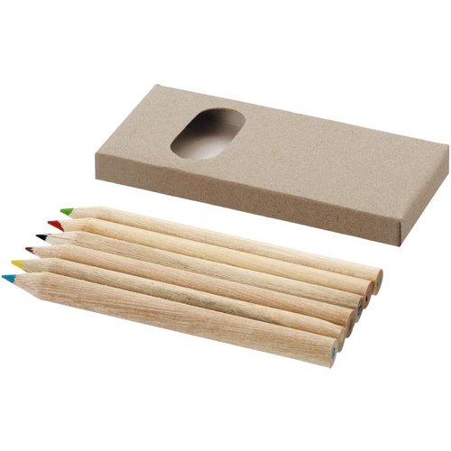 Artemaa 6-delige potlood kleurset Naturel