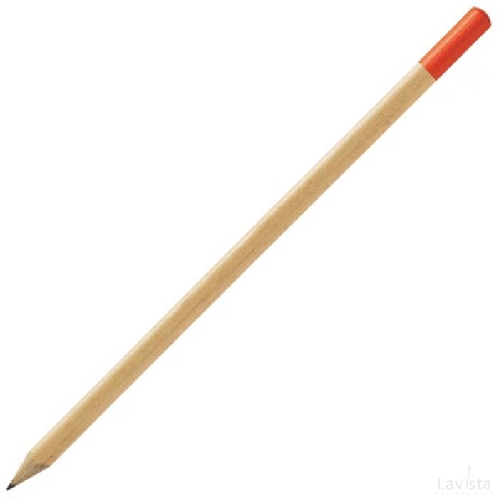 GAROS potlood met gekleurde top oranje