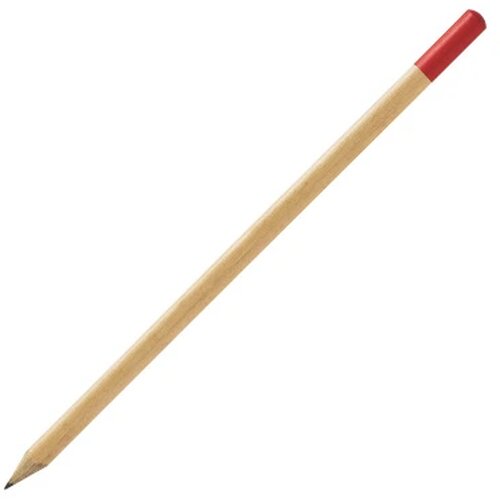 GAROS potlood met gekleurde top rood
