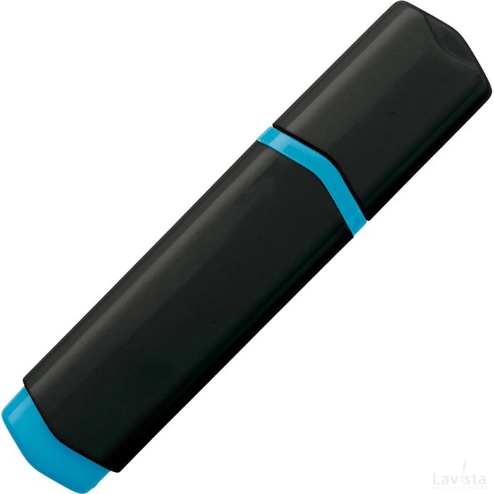 Tekstmarker zwart / blauw