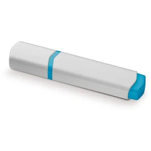 Tekstmarker wit / blauw