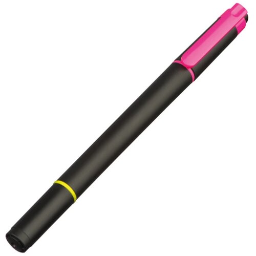 2-kleurige textmarker Calbe zwart