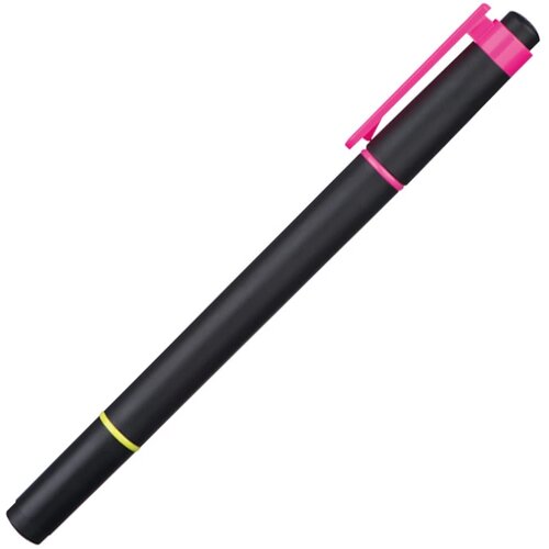 2-kleurige textmarker Calbe zwart