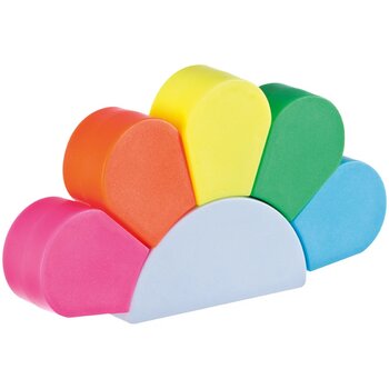 Textmarker Bloem wit