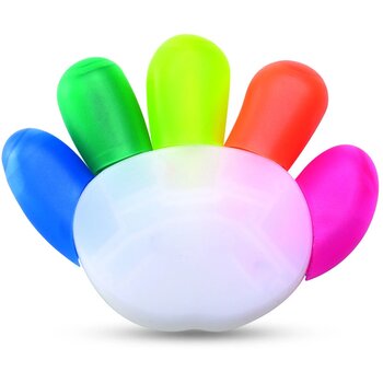 5-kleurige markeerstift Colore multicolour