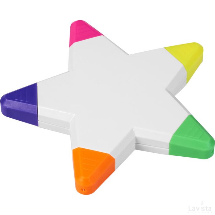 Solvig ster highlighter Wit