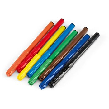 Filz Set Van 8 Markers Assorti