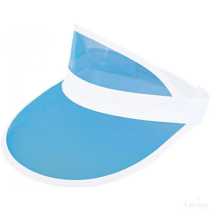 Zonneklep Met Pvc Scherm Wit