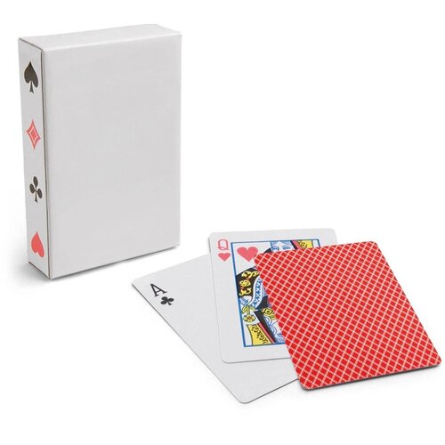 Cartes Pakje Van 54 Speelkaarten Rood