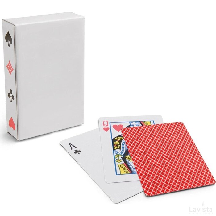 Cartes Pakje Van 54 Speelkaarten Rood