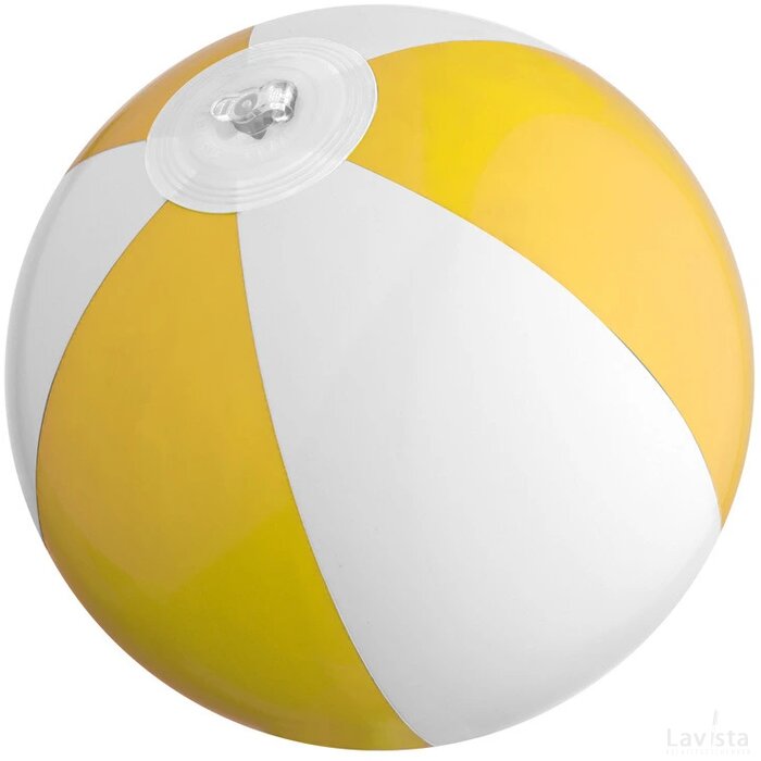 Bicolor strandbal Oldenburg geel