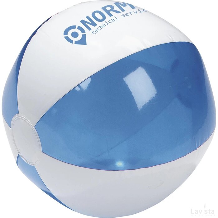 Beachball Ø 24 Cm Wit/Blauw