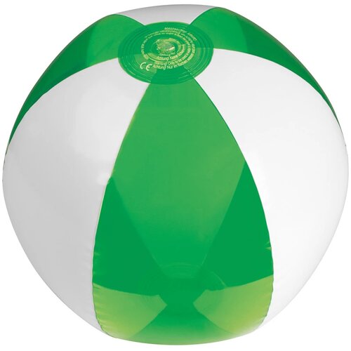 Strandbal bicolor groen