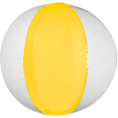 Strandbal bicolor geel