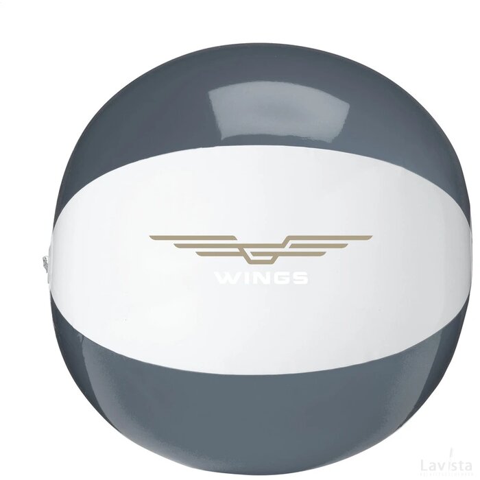 Beachball Ø 30 Cm Wit/Zwart
