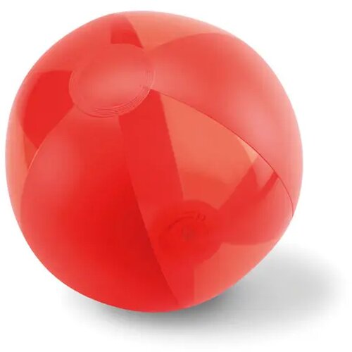 Opblaasbare strandbal Aquatime rood