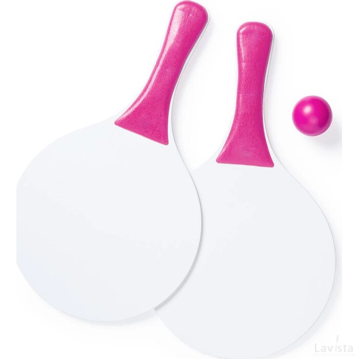 Cupsol Beachtennisset Roze