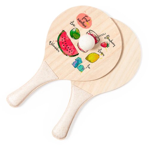 Saiker Beachball Set Naturel