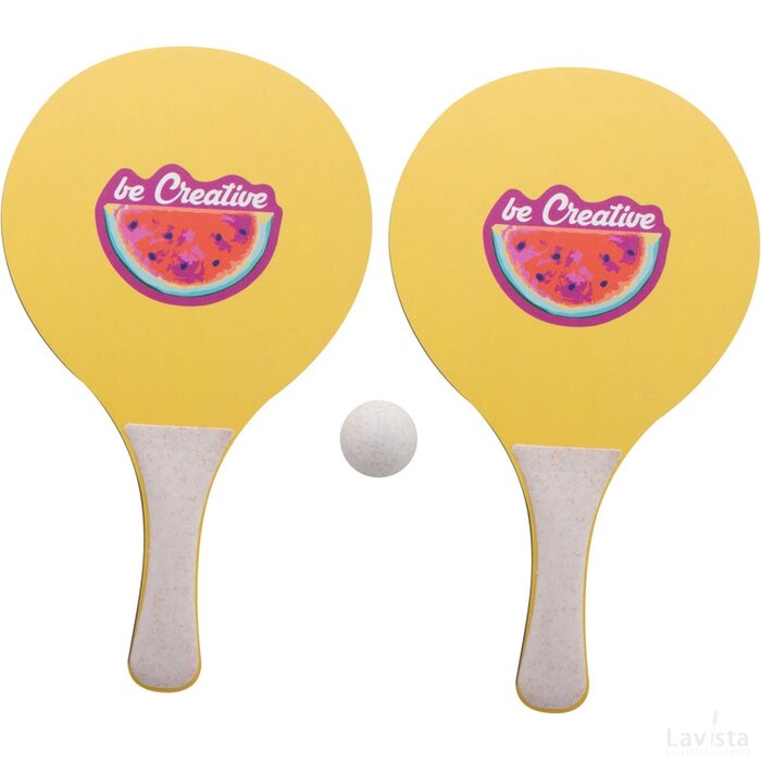 Creashot Strandtennis Op Maat Natuurlijk