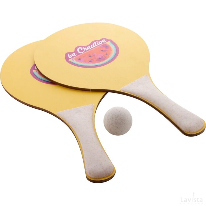 Creashot Strandtennis Op Maat Natuurlijk