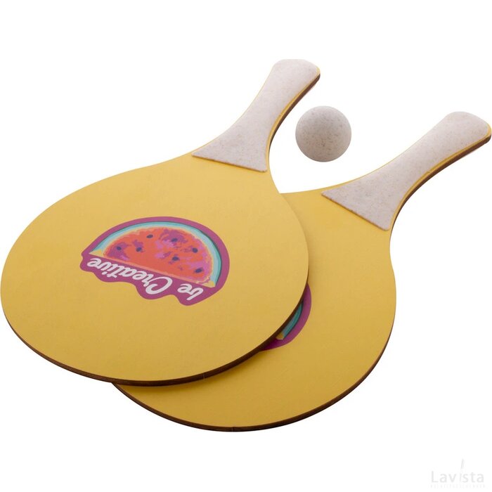 Creashot Strandtennis Op Maat Natuurlijk