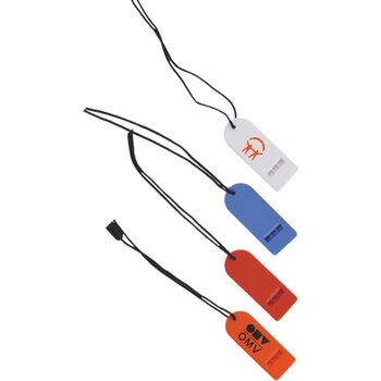 Fluitje met safetykoord Blauw Fluitje met safetykoord Blauw