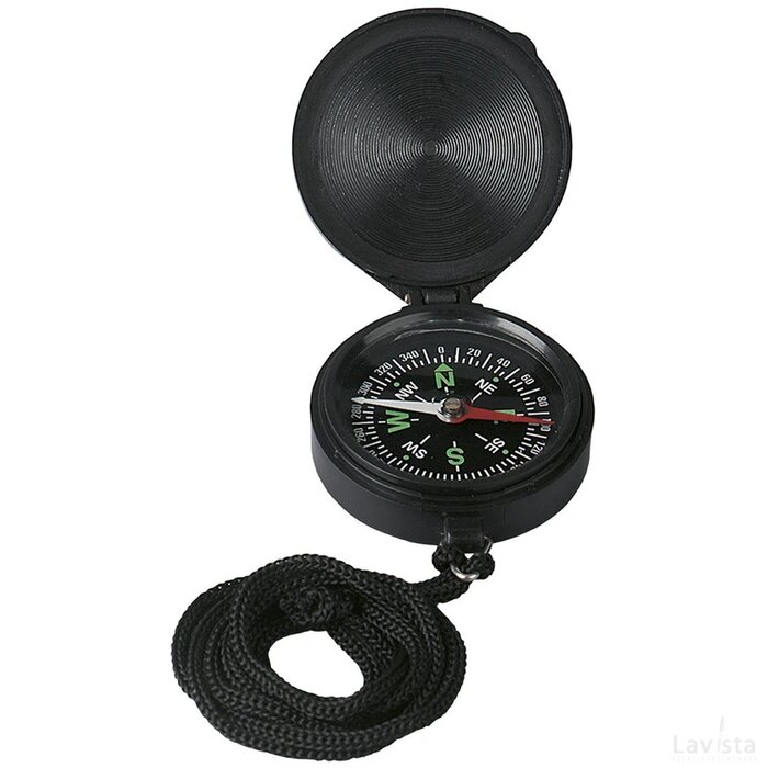 En-Route Kompas Zwart