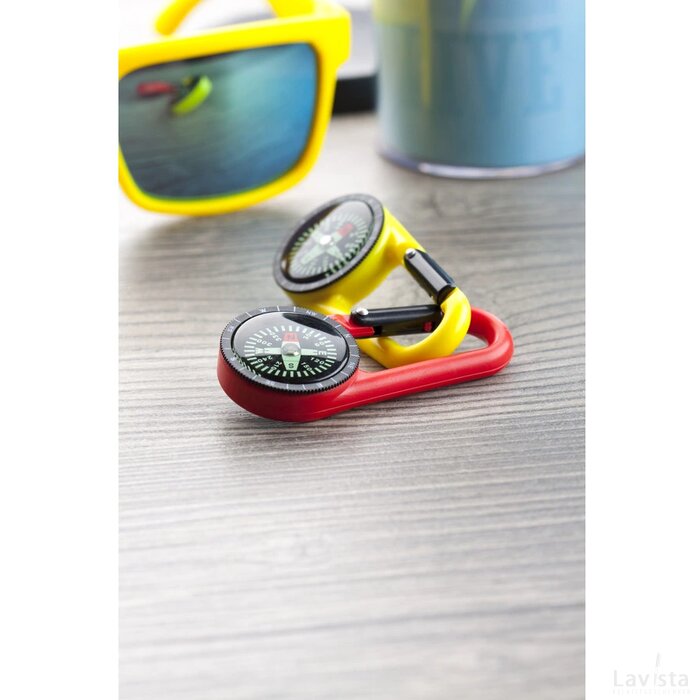 Clark Karabijnhaak Rood