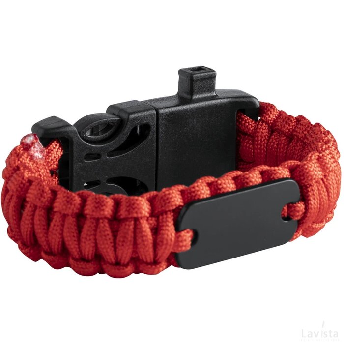 Kupra Survival Armband Rood