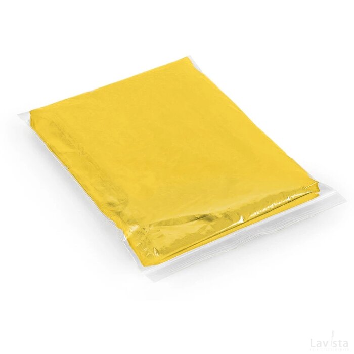 Sandra Waterdichte Poncho Geel