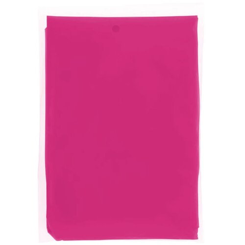 Ziva wegwerp regenponcho met opbergtasje Roze