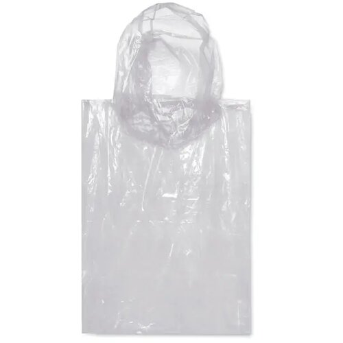 Opvouwbare poncho Sprinkle transparant