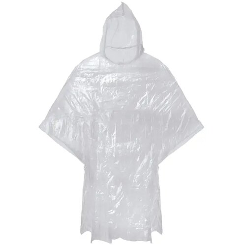 Opvouwbare poncho Sprinkle transparant