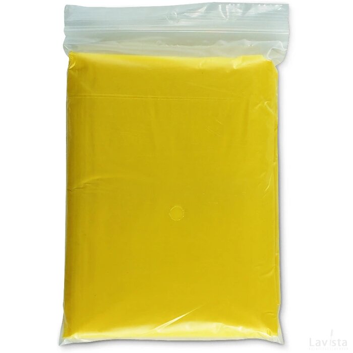 Opvouwbare poncho Sprinkle geel
