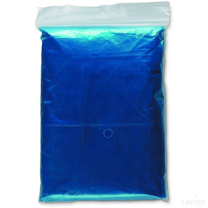 Opvouwbare poncho Sprinkle blauw