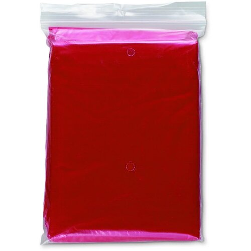 Opvouwbare poncho Sprinkle rood