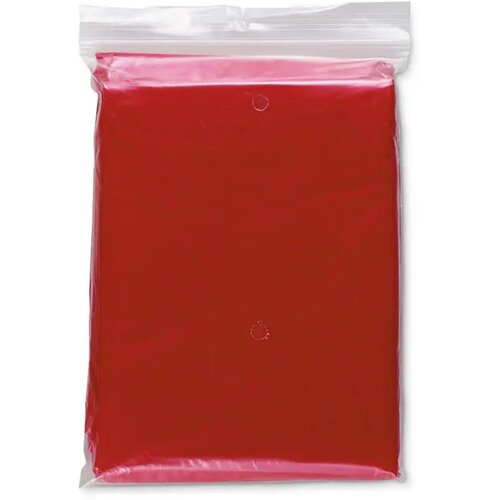 Opvouwbare poncho Sprinkle rood