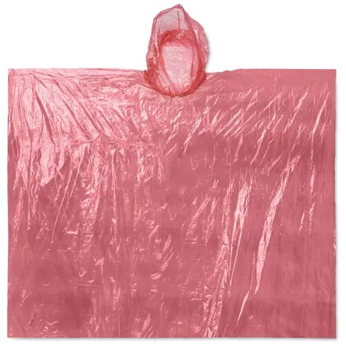 Opvouwbare poncho Sprinkle rood