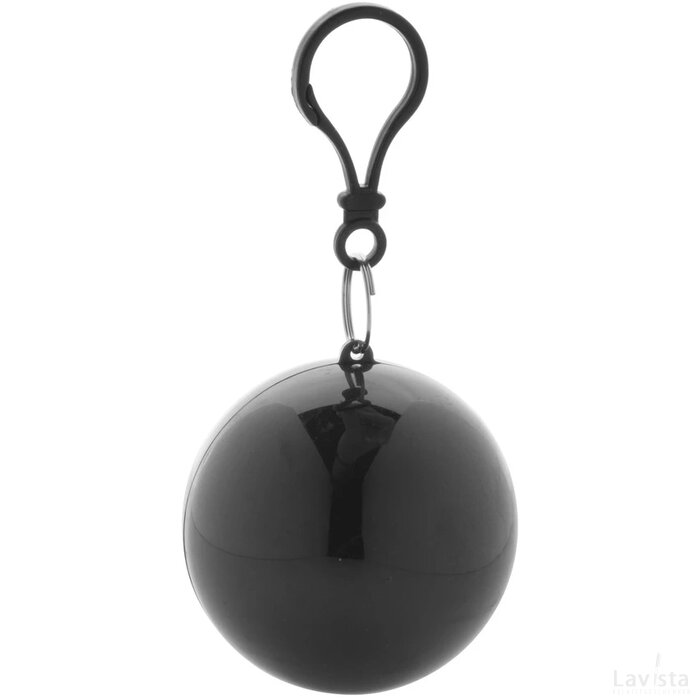 Storm Sleutelhanger Poncho Zwart