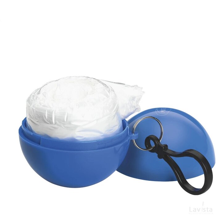 Sprinkle Regenponcho Blauw