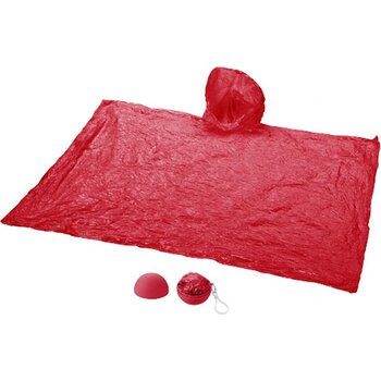 Xina regenponcho Rood Xina regenponcho Rood