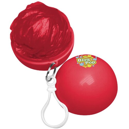 Xina regenponcho Rood