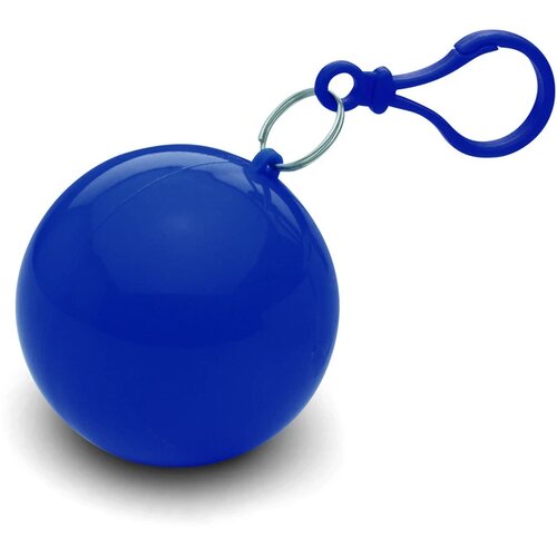 Poncho in kunststof bal Nimbus blauw