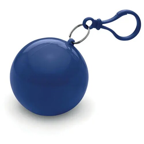Poncho in kunststof bal Nimbus blauw