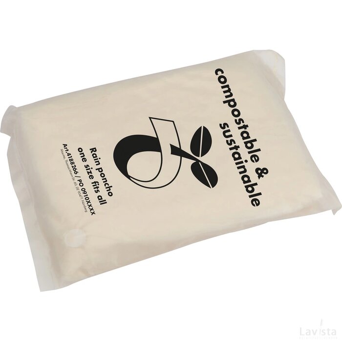 Regenponcho transparant