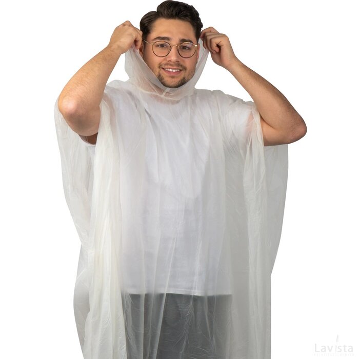 Regenponcho transparant