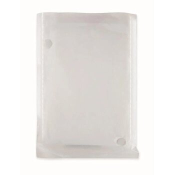 Biodegradable poncho Sprinkle pla transparant